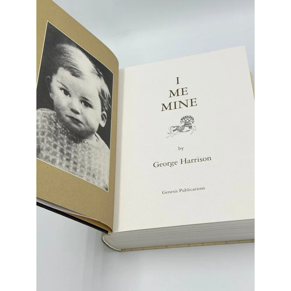 George Harrison I Me Mine Extended Edition Hardcover Beatles Book
